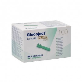 Menarini Glucoject Lancets Plus 33g Ακίδες Μέτρησης Σακχάρου 1 X100 Τμχ