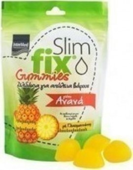 Ιntermed Slim Fix Gummies Ζελεδάκια για Απώλεια Βάρους με Γεύση Ανανά 210g