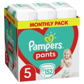 Pampers Pants Νο 5 Monthly Box 152τμχ (12-18 kg)