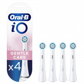 Oral-B iO Gentle Care Ανταλλακτικές Κεφαλές Ηλεκτρικής Οδοντόβουρτσας, 4 τμχ