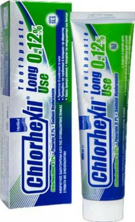 Intermed Chlorhexil 0.12% Toothpaste Long Use Κατά της Πλάκας 100ml