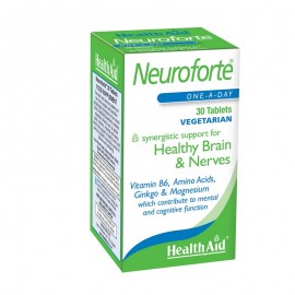 Health Aid Neuroforte Συμπλήρωμα για την Καλή Λειτουργία του Νευρικού Συστήματος 30 Ταμπλέτες