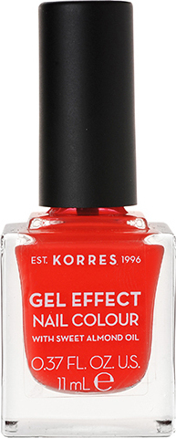 Korres Gel Effect Nail Colour No.45 Coral Βερνίκι Νυχιών 11ml