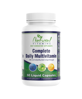 Natural Vitamins Complete Daily Multivitamin 60 tabs