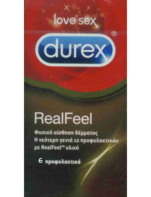 Durex RealFeel 6τμχ