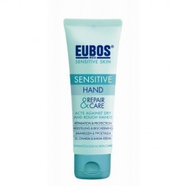 Eubos Sensitive Hand Repair & Care Cream Κρέμα Χεριών για Ενυδάτωση & Ανάπλαση 75ml