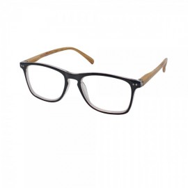 EyeLead Γυαλιά Διαβάσματος Unisex Μαύρο με ξύλινο βραχίονα Κοκκάλινο 2.25 (211)