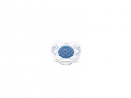 SUAVINEX Haute Couture Premium, Πιπίλα Σιλικόνης με Φυσιολογική Ροή 0-4m, Μπλε