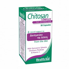 Health Aid Chitosan Complex Συμπλήρωμα για Αδυνάτισμα 90 κάψουλες