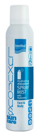 Intermed Luxurious Sun Care Hydrating Antioxidant Spray Mist Face & Body 50ml