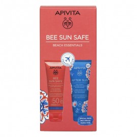 Apivita Promo Pack Bee Sun Safe Face & Body Milk SPF50 100ml &  After Sun Cool & Sooth Face & Body Gel-Cream 100ml