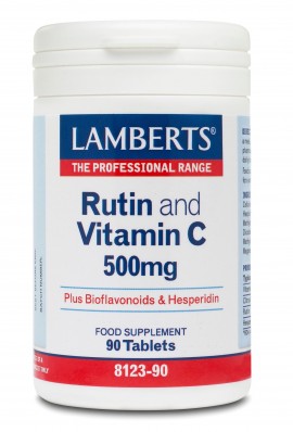 LAMBERTS RUTIN&C-500 &BIOFLAVONOIDS 90TAB.