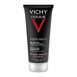 Vichy Homme Hydra Mag-C Shower Gel-Τονωτικό Αφρόλουτρο σε Μορφή Τζελ για Άνδρες 200ml