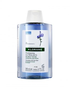 KLORANE Shampoo with Flax Fiber (Ίνες Λιναριού) 200ml