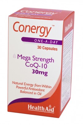 HEALTH AID CONERGY CoQ-10 30mg capsules 30s