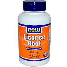 Now Foods Licorise Root 450 mg 100 Caps