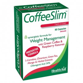 Health Aid Coffee Slim  Πράσινος Καφές για Αδυνάτισμα 60 κάψουλες