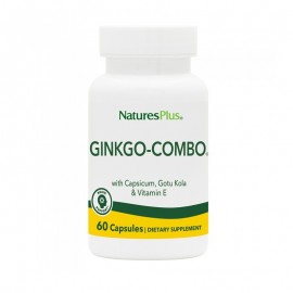 Natures Plus Ginkgo Combo 60  φυτικές κάψουλες