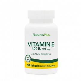 Natures Plus Vitamin E 400iu 268mg 60 μαλακές κάψουλες