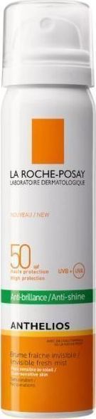 La Roche Posay Anthelios Anti-brillance Mist SPF50 Αντηλιακό Σπρέι Προσώπου για Ματ Αποτέλεσμα, 75ml