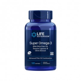 Life Extension Super Omega-3 [epa/dha With Sesame Lignans & Olive Extract] 120 Softgels