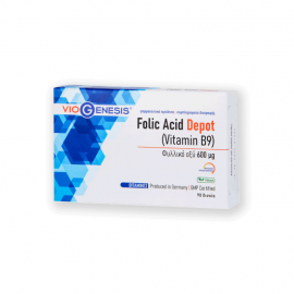 Viogenesis Folic Acid Depot 600mg 90 ταμπλέτες