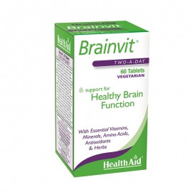 Health Aid Brainvit Συμπλήρωμα για την Μνήμη 60 ταμπλέτες