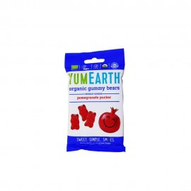 YumEarth Organic Gummy Bears Pomegrante, 50gr BIO