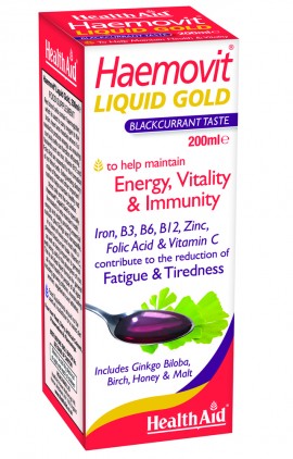 HEALTH AID Haemovit Liquid Gold™ tonic 200ml