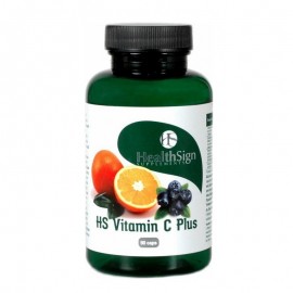 Health Sign HS Vitamin C Plus Συμπλήρωμα Διατροφής με Βιταμίνη C για την Ενίσχυση του Ανοσοποιητικού Συστήματος 90caps