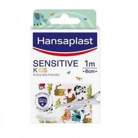 Hansaplast Sensitive Kids Αυτοκόλλητα Επιθέματα 1m x 6cm