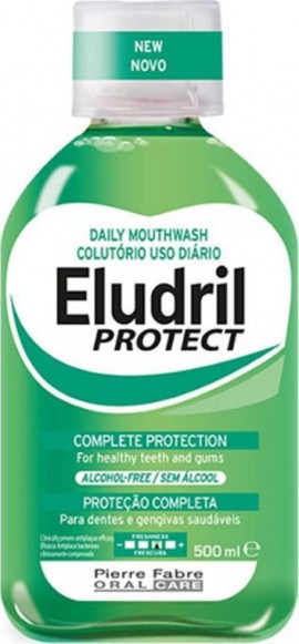 Eludril Mouthwash Protect Στοματικό Διάλυμα για Ολοκληρωμένη Προστασία 500ml
