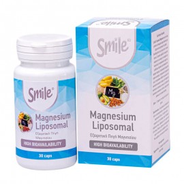 AM Health Smile Magnesium Liposomal Κιτρικό Μαγνήσιο σε Λιποσωμιακή Μορφή 30 κάψουλες