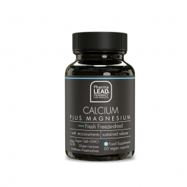 Pharmalead Black Range Calcium Plus Magnesium για την Καλή Υγεία των Οστών, Δοντιών & Μυών 60 vegan κάψουλες