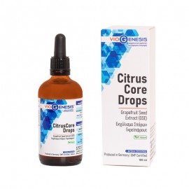 Viogenesis CitrusCore Drops Συμπλήρωμα Διατροφής Εκχύλισμα Σπόρων Γκρέιπφρουτ σε Σταγόνες 100 ml