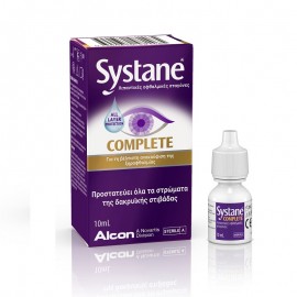 Alcon Systane Complete Eye Drops Λιπαντικές Οφθαλμικές Σταγόνες 10ml