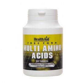 Health Aid Multi Amino Acids Συμπλήρωμα Διατροφής με Αμινοξέα 60 Ταμπλέτες