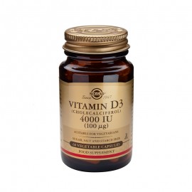 Solgar Vitamin D3 4000IU 60 φυτικές κάψουλες