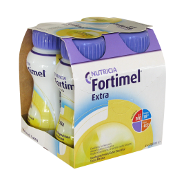 Nutricia Fortimel Extra Vanilla Υπερπρωτεϊνικό Ρόφημα με γεύση Βανίλια, 4x200ml