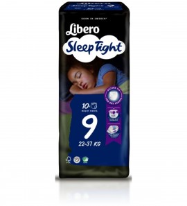 Libero Sleep Tight Πάνες Βρακάκι Νο 9 (22-37Kg), 10 τεμάχια