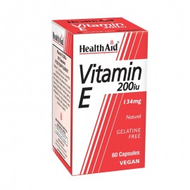 Health Aid Vitamin E 200iu 134mg 60 φυτικές κάψουλες