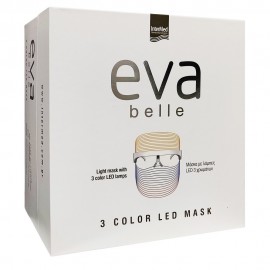 Eva Belle 3 Color Led Mask Μάσκα Ομορφιάς Για Το Πρόσωπο 1 Τμχ