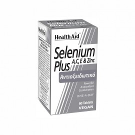 Health Aid Selenium Plus Vitamins A, C, E & Zinc Συμπλήρωμα Διατροφής με Σελήνιο 60 ταμπλέτες
