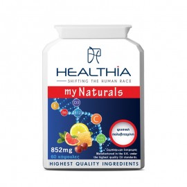 Healthia My Naturals 852mg Φυσική Πολυβιταμίνη 60 κάψουλες