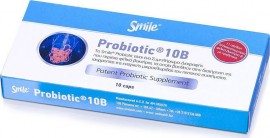 Smile Probiotic 10B Συμπλήρωμα Διατροφής 10 Caps