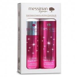 Messinian Spa Set Glamorous & Mysterious Scent Shower gel 300ml + Body Milk 300ml