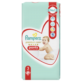 Pampers Πάνες Premium Care Pants Jumbo Pack Νo3 (6-11kg) 48τμχ