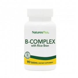 Natures Plus B-Complex with Rice Bran 90 ταμπλέτες