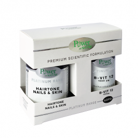 Power Of Nature Platinum Range Hairtone Nails & Skin 30 κάψουλες + B-Vit-12 1000μg 20 ταμπλέτες