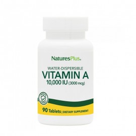 Natures Plus Vitamin A 10000 IU 90 Υδατοδιαλυτές Ταμπλέτες